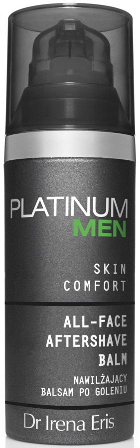 DR IRENA ERIS Platinum Men<br> Nawilżający balsam po goleniu do pielęgnacji całej twarzy, 50ml