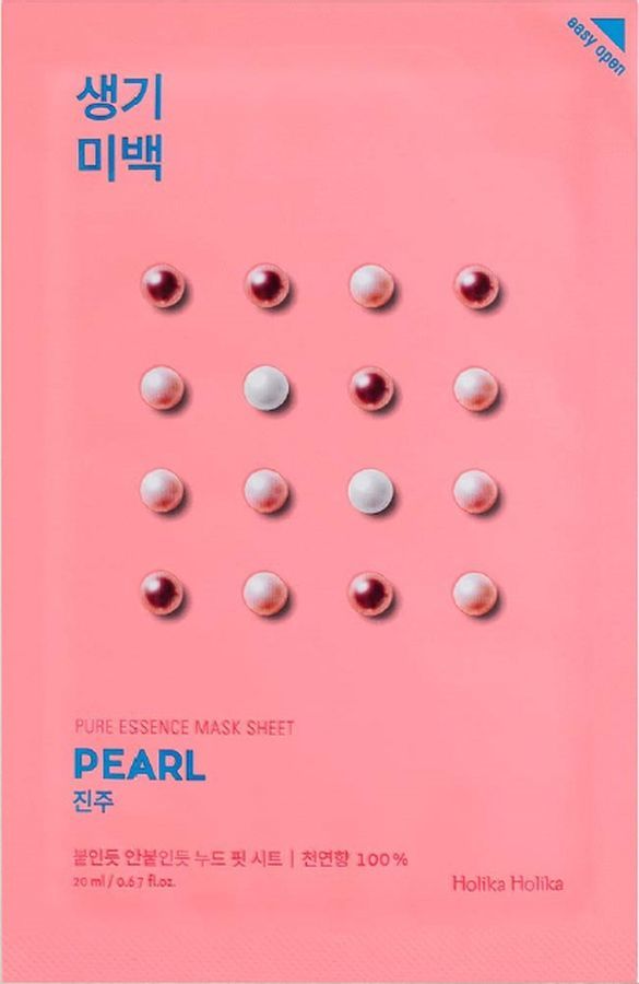 HOLIKA HOLIKA Pure Essence Mask Sheet Pearl <br>maseczka z ekstraktem z perły regenerująca