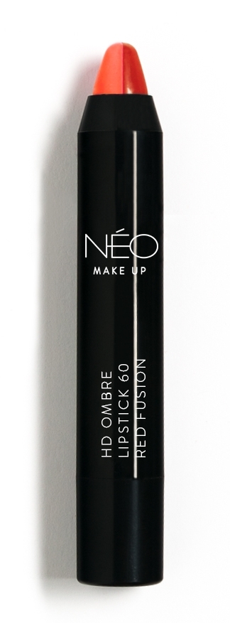 NEO MAKE UP HD OMBRE LIPSTICK<br>POMADKA DO ROBIENIA OMBRE 60 RED FUSION, 2,8G
