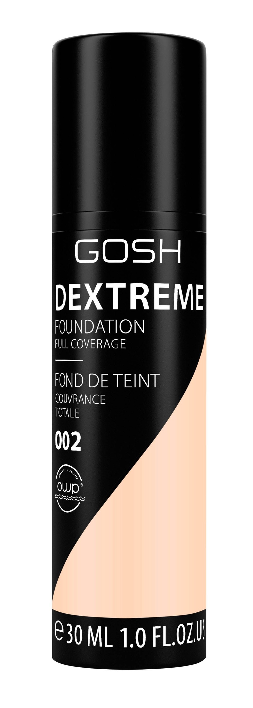 Gosh Dextreme foundation podkład o pełnym kryciu 002, 30ml