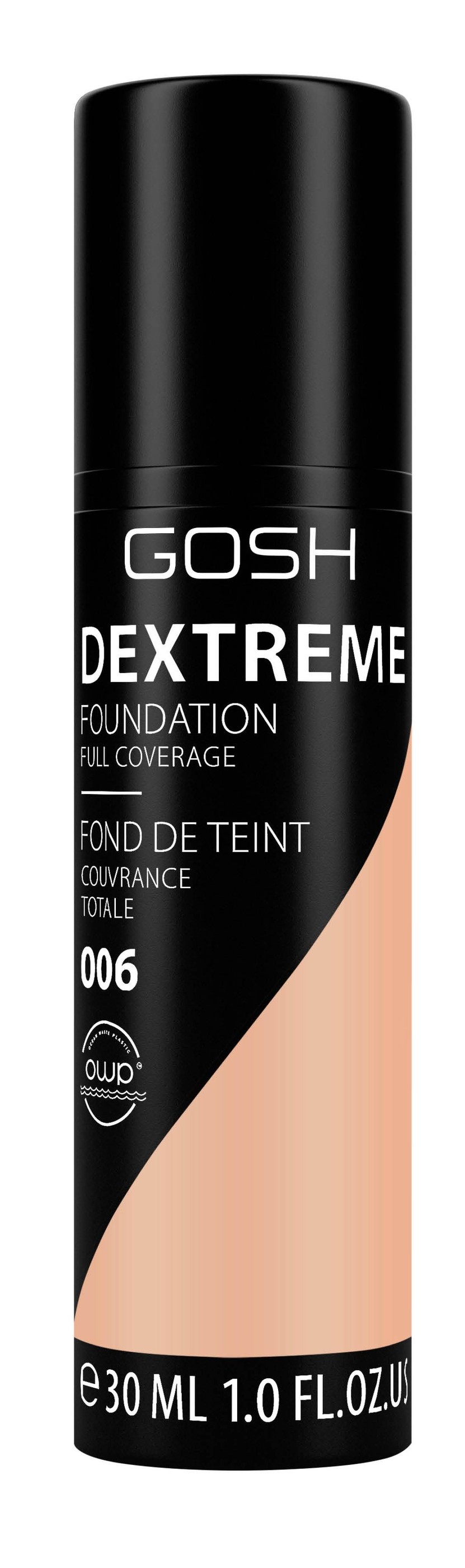 Gosh Dextreme foundation podkład o pełnym kryciu 006, 30ml