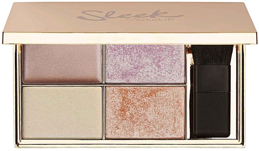 Sleek MakeUp Highlighting Palette paleta rozświetlaczy Solstice, 9g