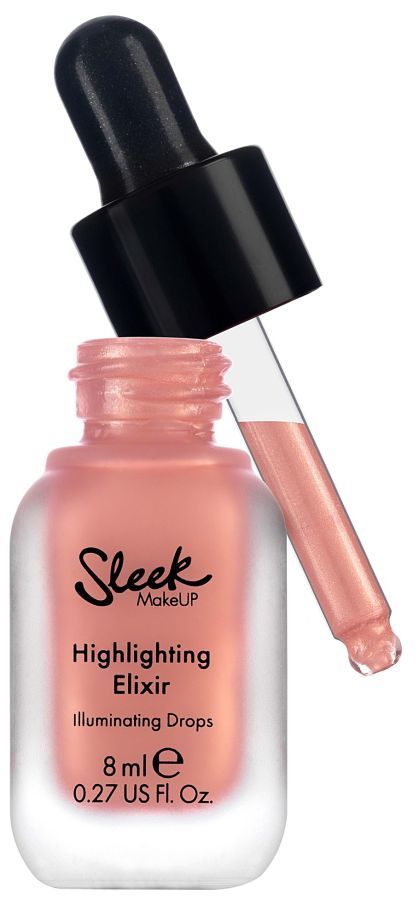 Sleek MakeUp Highlighting Elixir Illuminating Drops płynny rozświetlacz She Got It Glow, 8ml