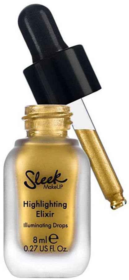 Sleek MakeUp Highlighting Elixir Illuminating Drops płynny rozświetlacz Drippin', 8ml