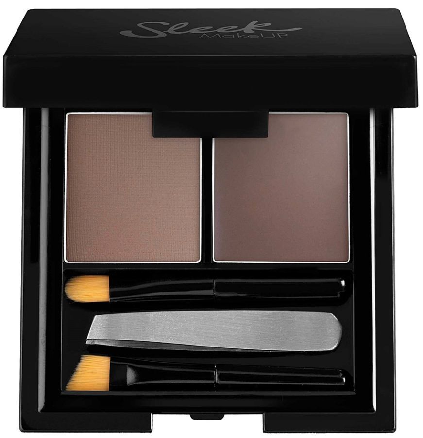 Sleek MakeUp Brow Kit paleta do stylizacji brwi Dark, 3.8g