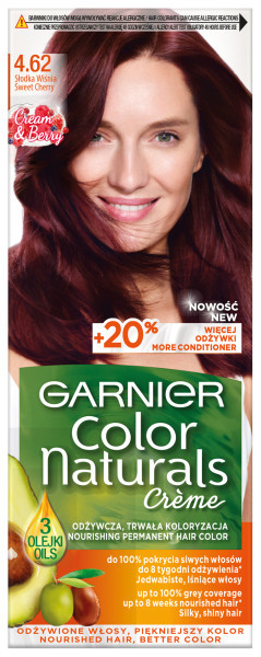 Garnier Color Naturals farba do włosów Słodka Wiśnia 4.62