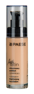 PAESE Lush Satin witaminowy podkład rozświetlający<br> złoty beż 33, 30ml
