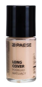 PAESE PODKŁAD LONG COVER MATUJĄCY JASNY BEŻ 02M, 30ML