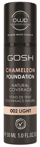 Gosh Chameleon Foundation 002 Light podkład adoptujący się do skóry, 30ml